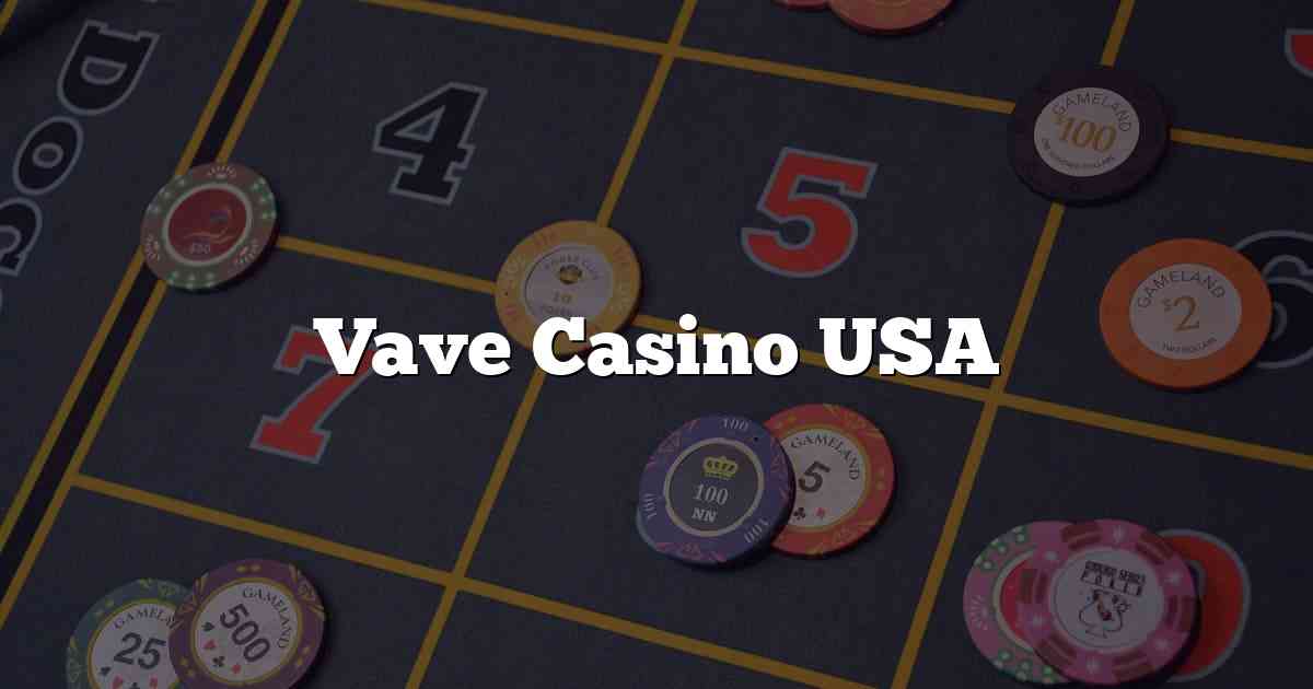 Vave Casino USA